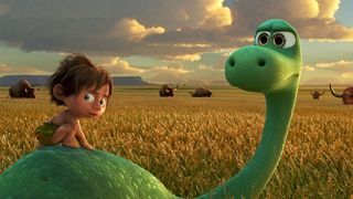 Arlo and Spot in The Good Dinosaur