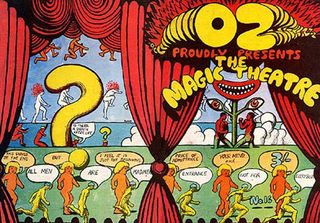 The Magic Theatre edition was one of the last major contributions to Oz magazine made by Australian artist Martin Sharp