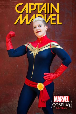 Captain Marvel cosplay