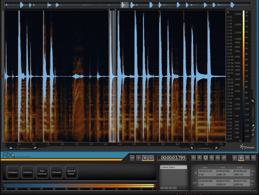 Izotope audio editor