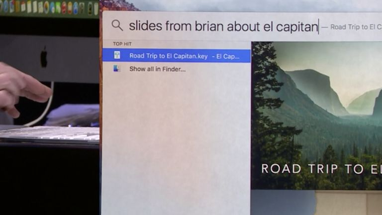 Spotlight Search is smarter than ever too!