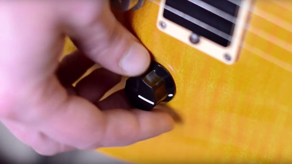 Instantly set and recall the sweet spot on any knob with Guitar Clutch
