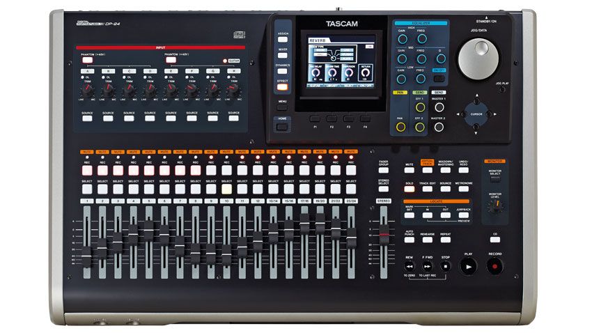 The DP-24 is the latest in a long line of Portastudios, and the company claims is its best yet