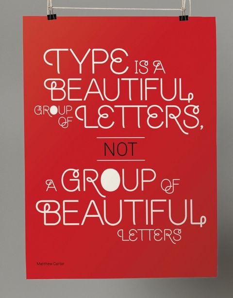 Use glyphs to design a poster | Creative Bloq