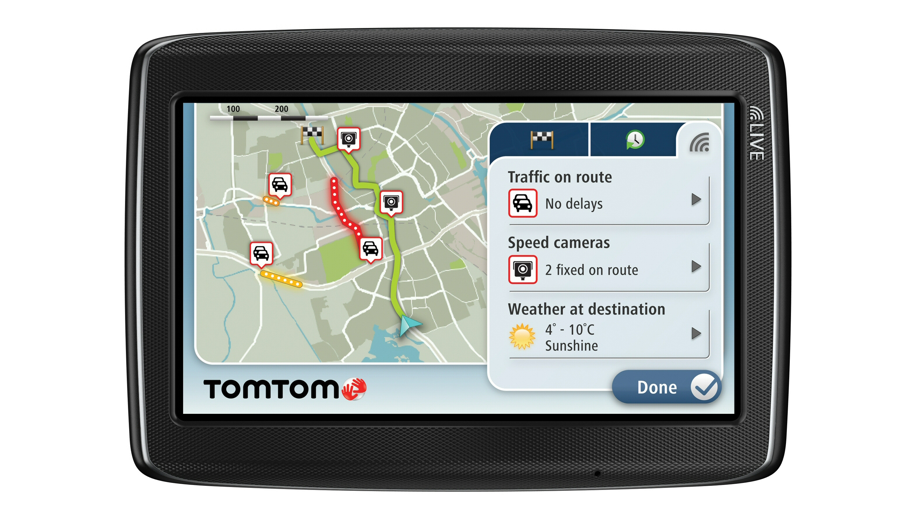 TomTom Go Live 825 5 Touch Screen Sat Nav GPS with Western Europe Maps 