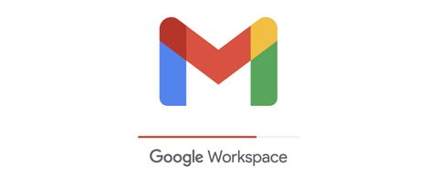 The Google Workspace loading page 