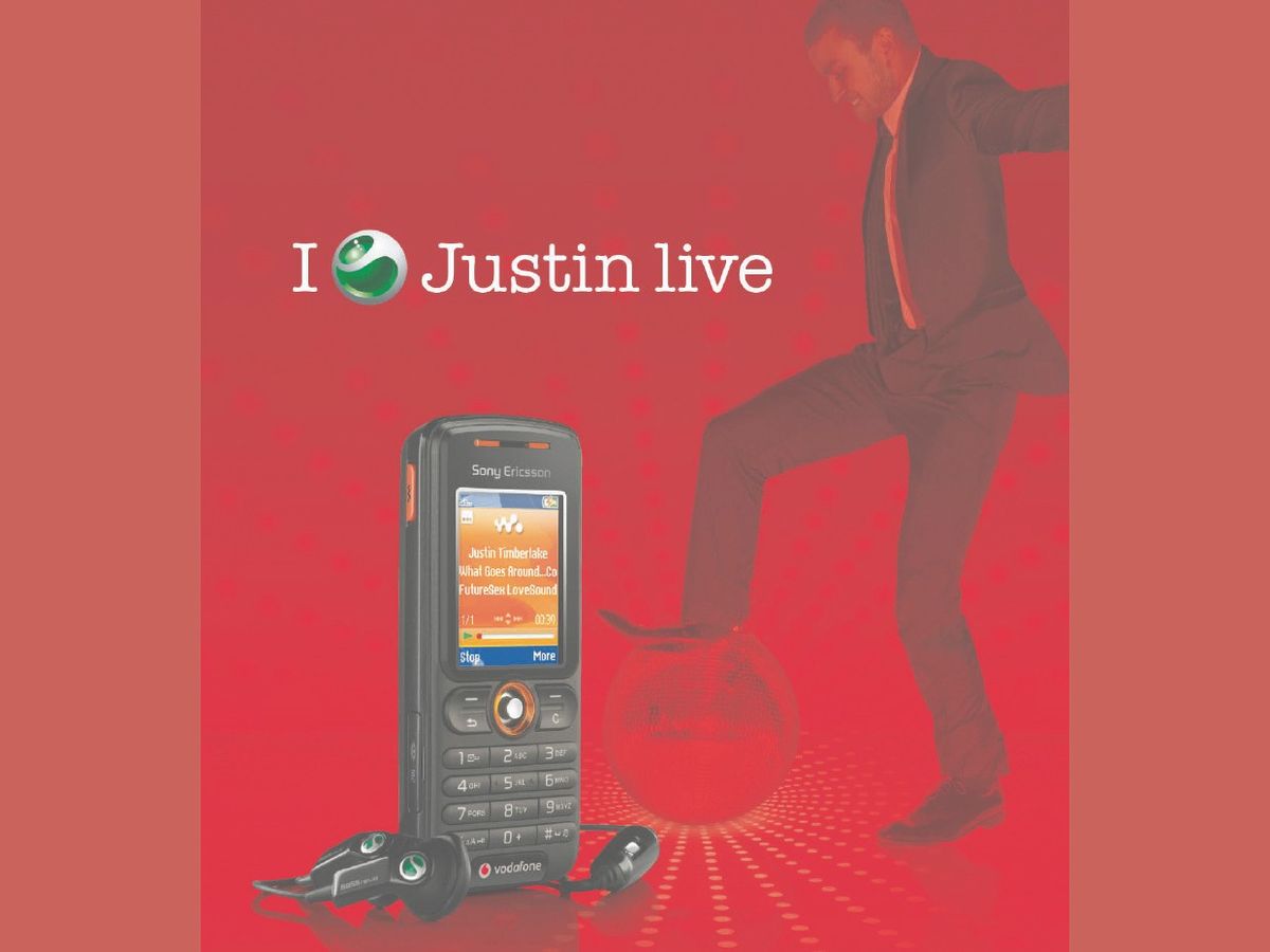 Justin Timberlake Hooks Up With Sony Ericsson Techradar 6854