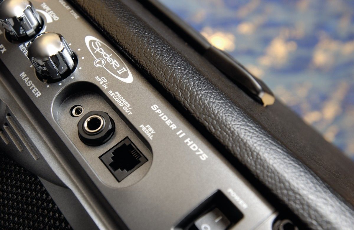There are various input and output sockets