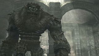 The Colossi's eyes look into your soul