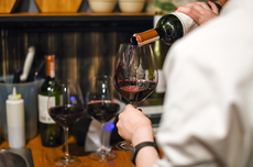 London wine bar female