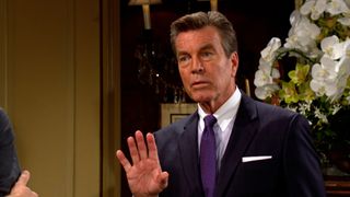 Peter Bergman as Jack in a suit in The Young and the Restless
