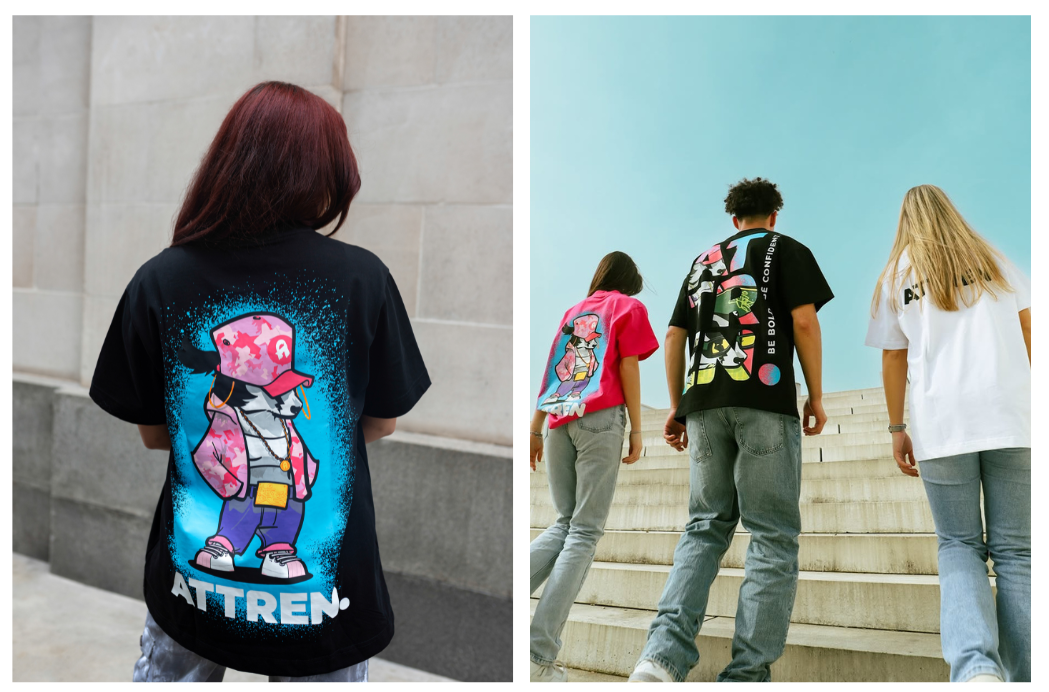 Clothing by ATTREN and ArtJaz