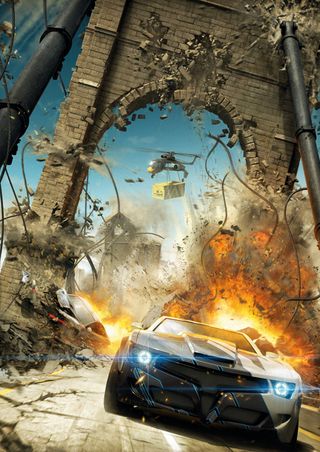 RealtimeUK recently created promotional stills for Disney Interactive's racing game Split Second