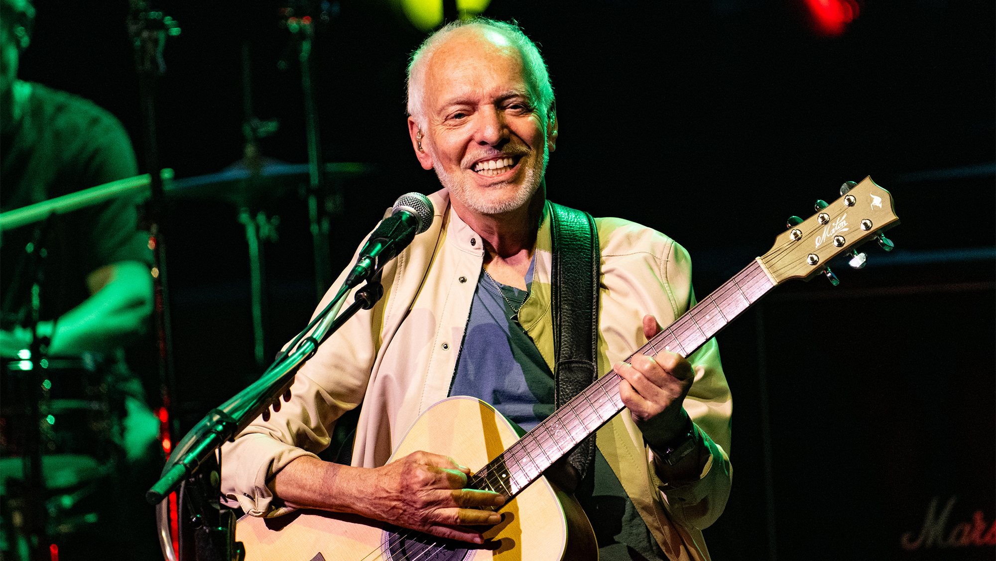 Rock and Roll Hall of Fame inductee Peter Frampton performs at the Yaamava&amp;rsquo; Resort &amp;amp; Casino in Highland, California, June 23, 2025.