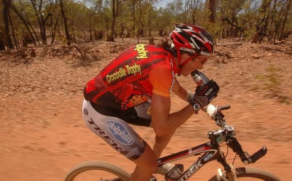 Brentjens takes on much needed water.