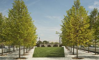 The beautifully landscaped park also features five Copper Beech trees