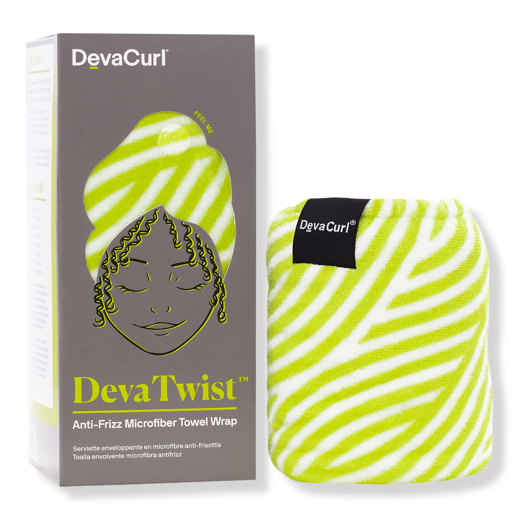 Devatwist Anti-Frizz Microfiber Towel Wrap
