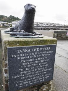 Tarka the Otter sculpture, Bideford, North Devon,. Credit: Nik Taylor/UCG/Universal Images Group via Getty Images