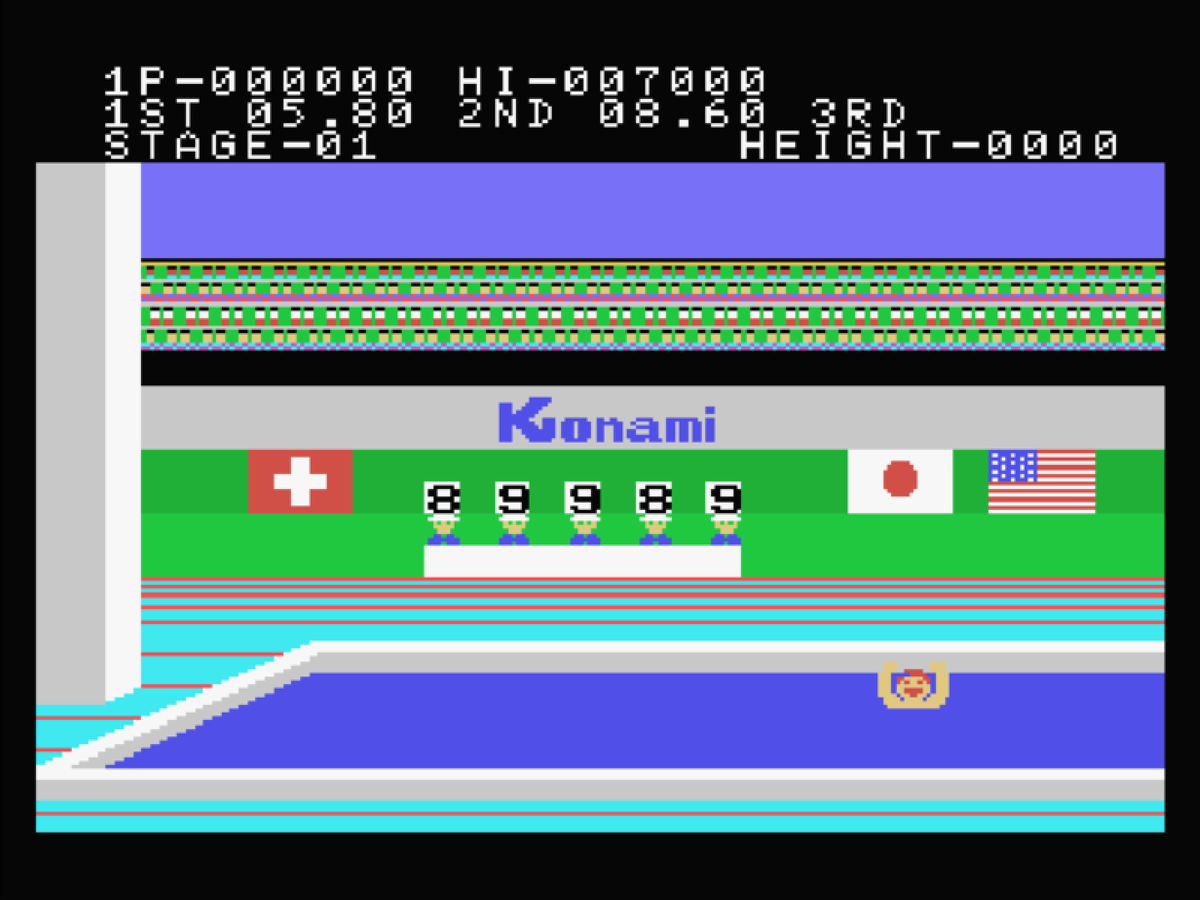 Hyper Sports 2 for the MSX