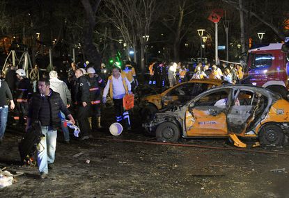 A car bomb killed at least 34 in Ankara, Turkey