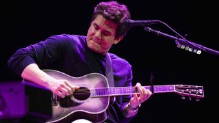 John Mayer performs in concert during his "SOLO" tour at Tele2 Arena on March 13, 2024 in Stockholm, Sweden
