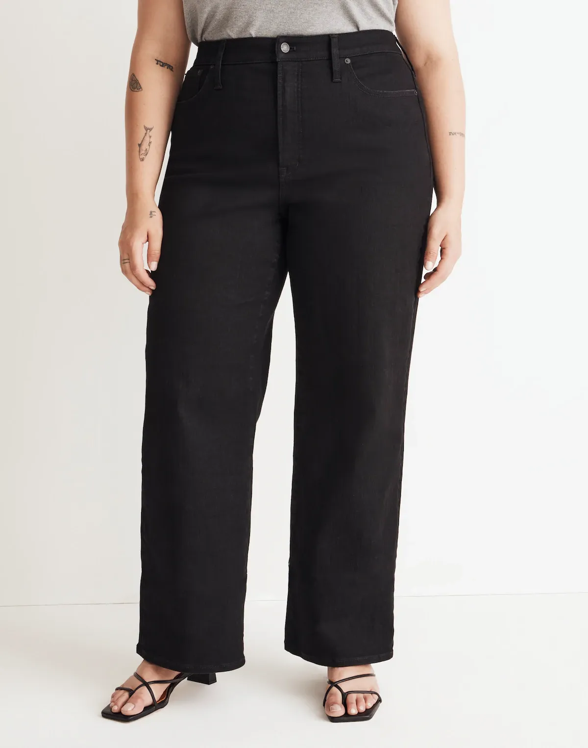 MW, The Perfect Vintage Wide-Leg Jean