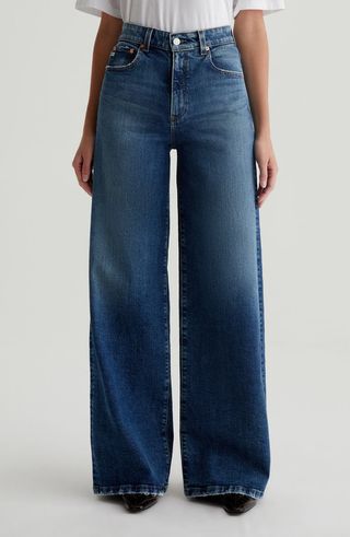 Deven High Waist Ultra Wide Leg Jeans