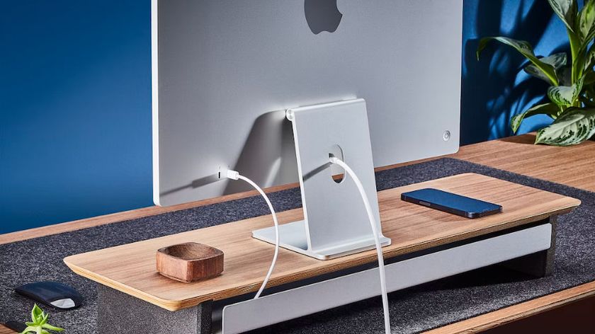 Grovemade iMac shelf plus iMac