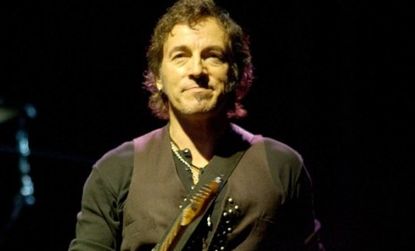 Bruce Springsteen during his worldwide "The Rising" tour in 2003