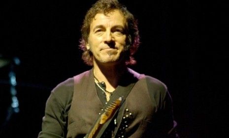 Bruce Springsteen during his worldwide &amp;quot;The Rising&amp;quot; tour in 2003