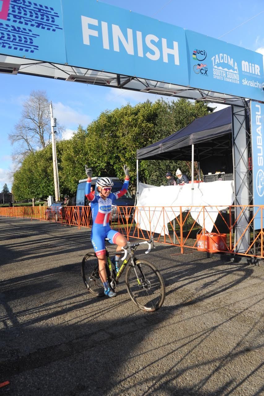 Katerina Nash wins her second race in two days