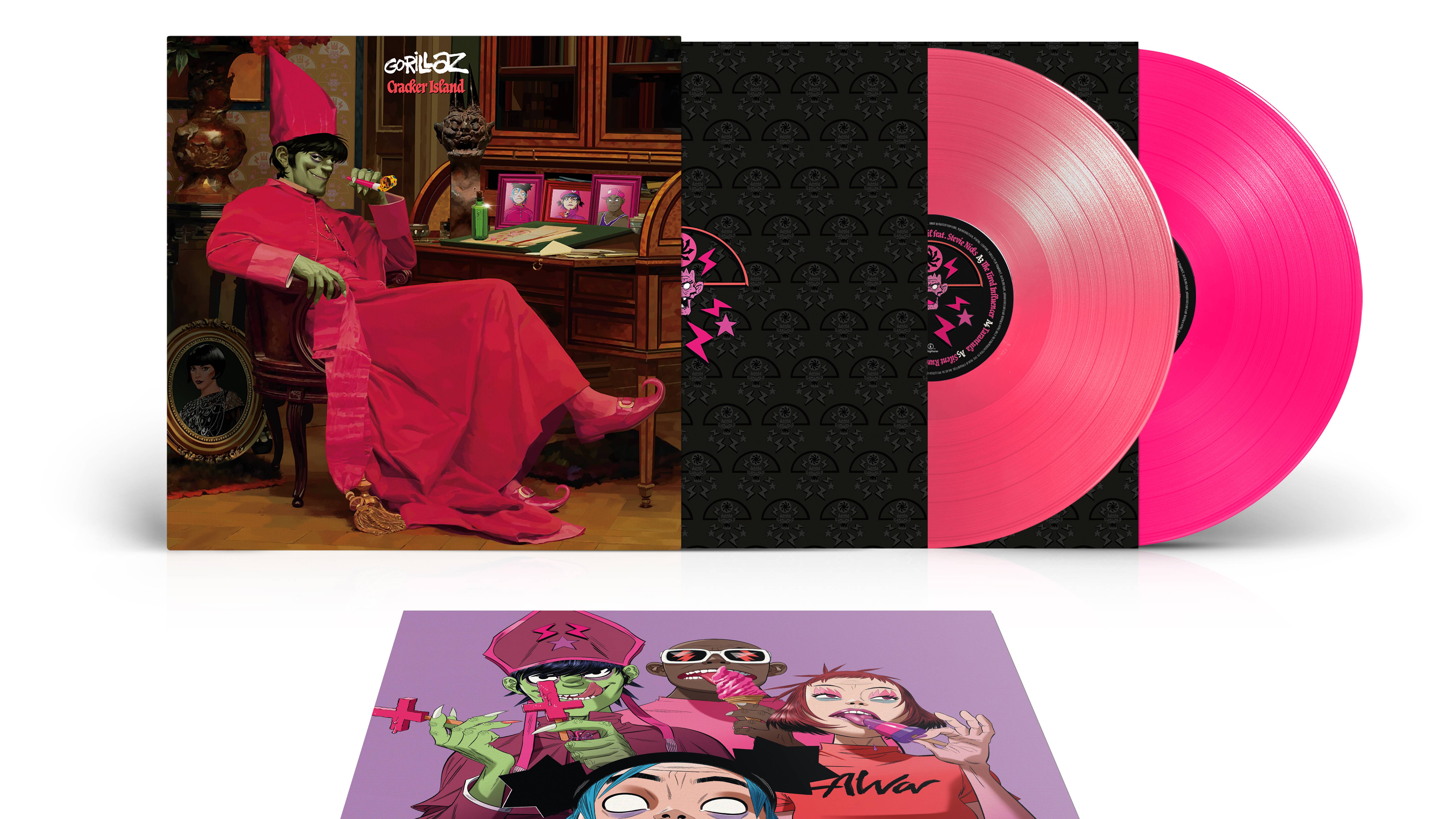 Gorillaz Cracker Island pink Record Store Day pressing