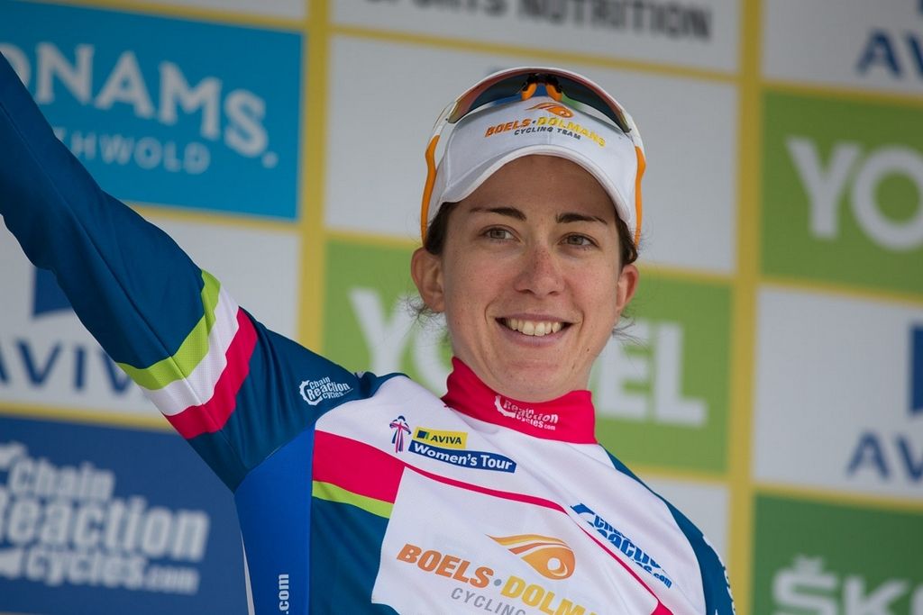 Points leader Christine Majerus (Boels Dolmans)