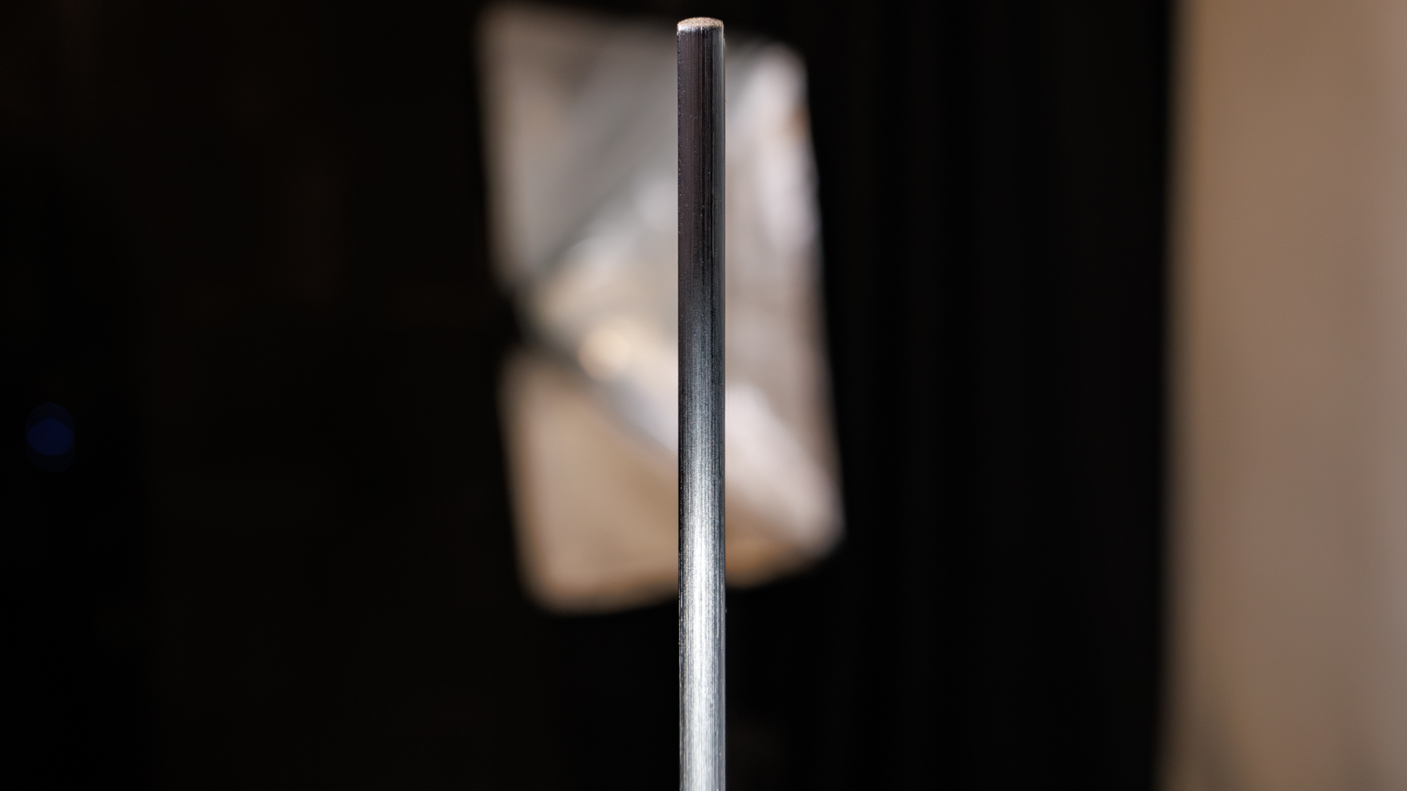 A side view of the screen on a Samsung OLED S90H 4K TV