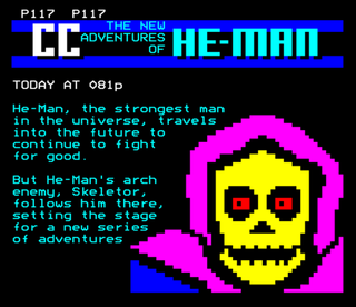 An example of teletext art