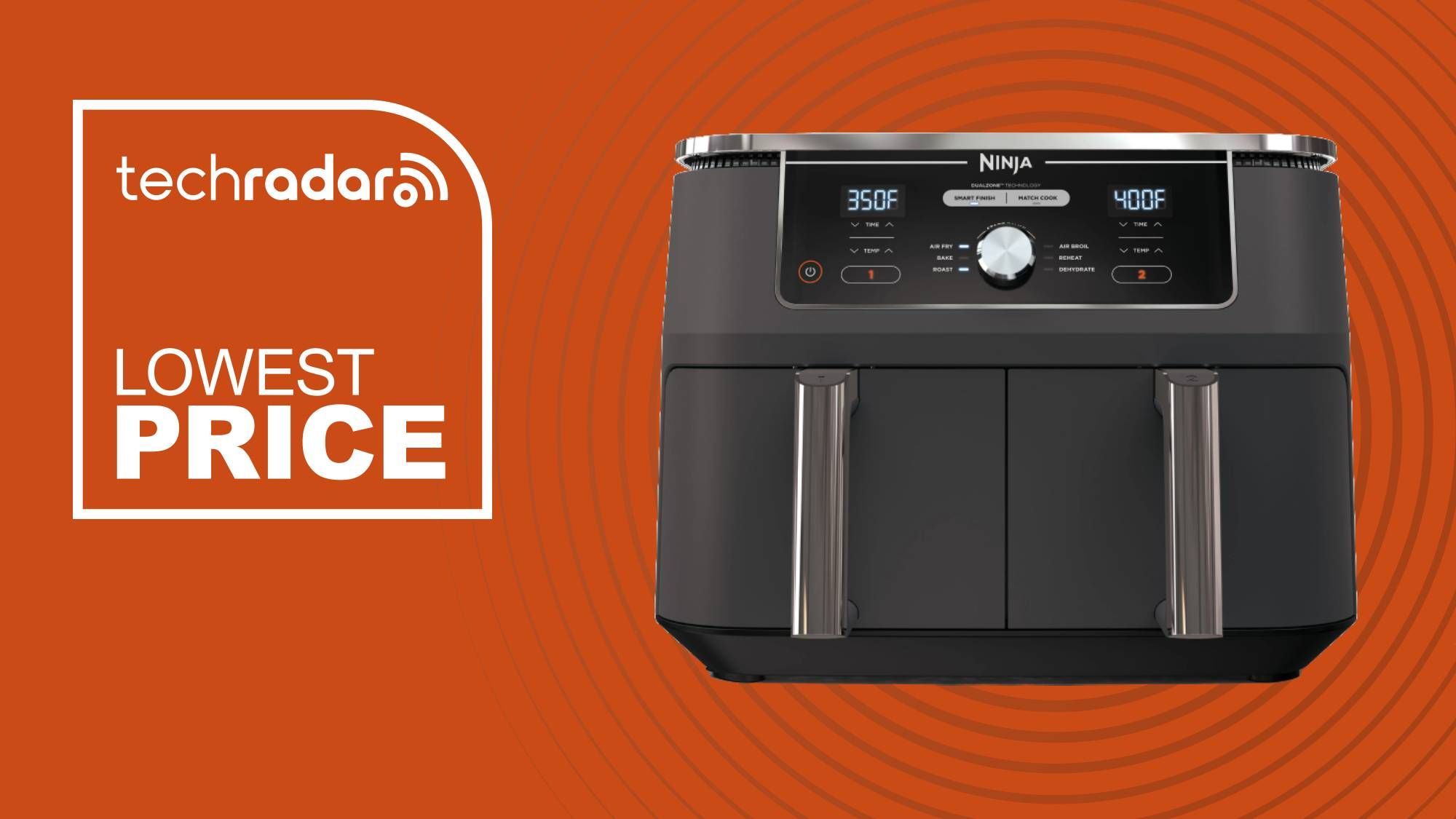  One of the best dual-zone air fryers has a record-low price – this early Black Friday deal might be Thanksgiving prep boost you need 