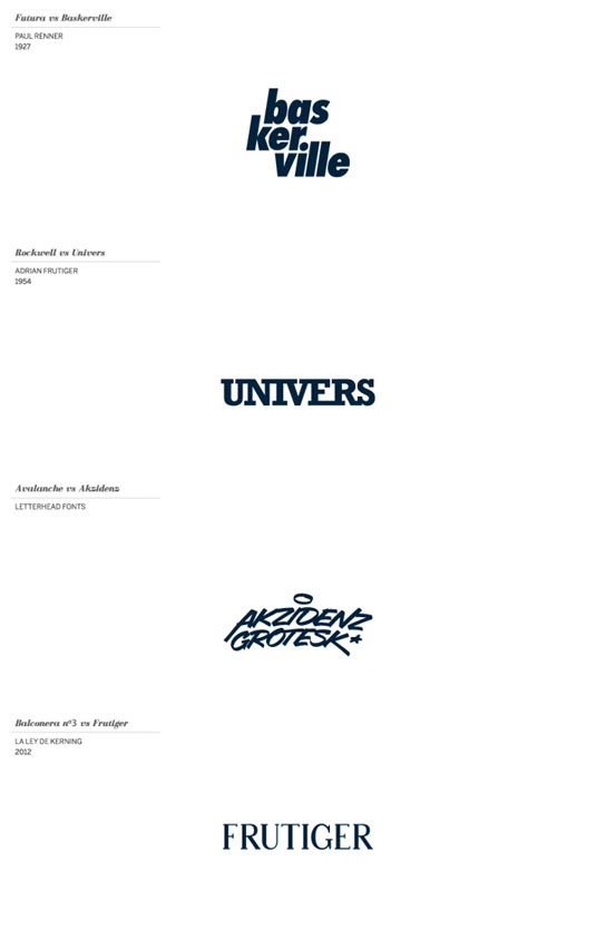 typeface logos