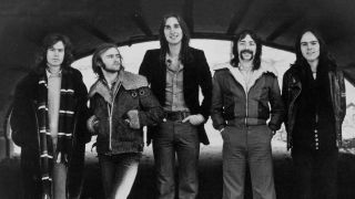 Genesis in 1973, group portrait