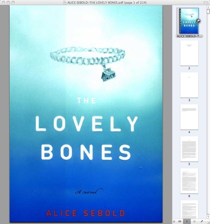 Poorly designed ebook