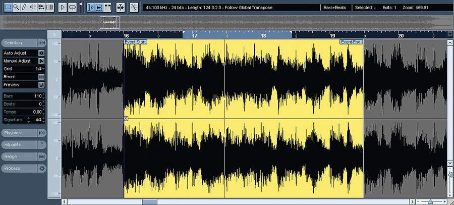 The Sample editor has been completely redesigned.