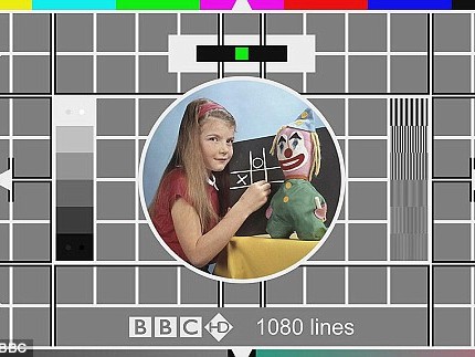 Carole and the HD testcard