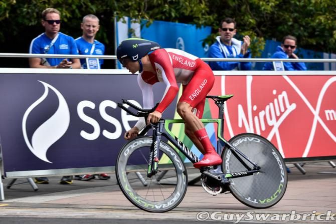 Alex Dowsett (England) on his winning ride