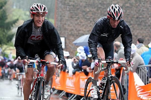 The Schleck brothers,