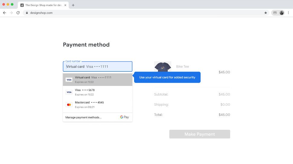 New Google Chrome virtual cards will make online shopping safer than ever