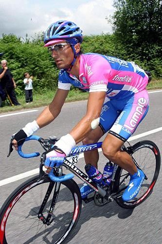 Daniele Bennati (Lampre-Fondital) is one of the better sprinters on Tour