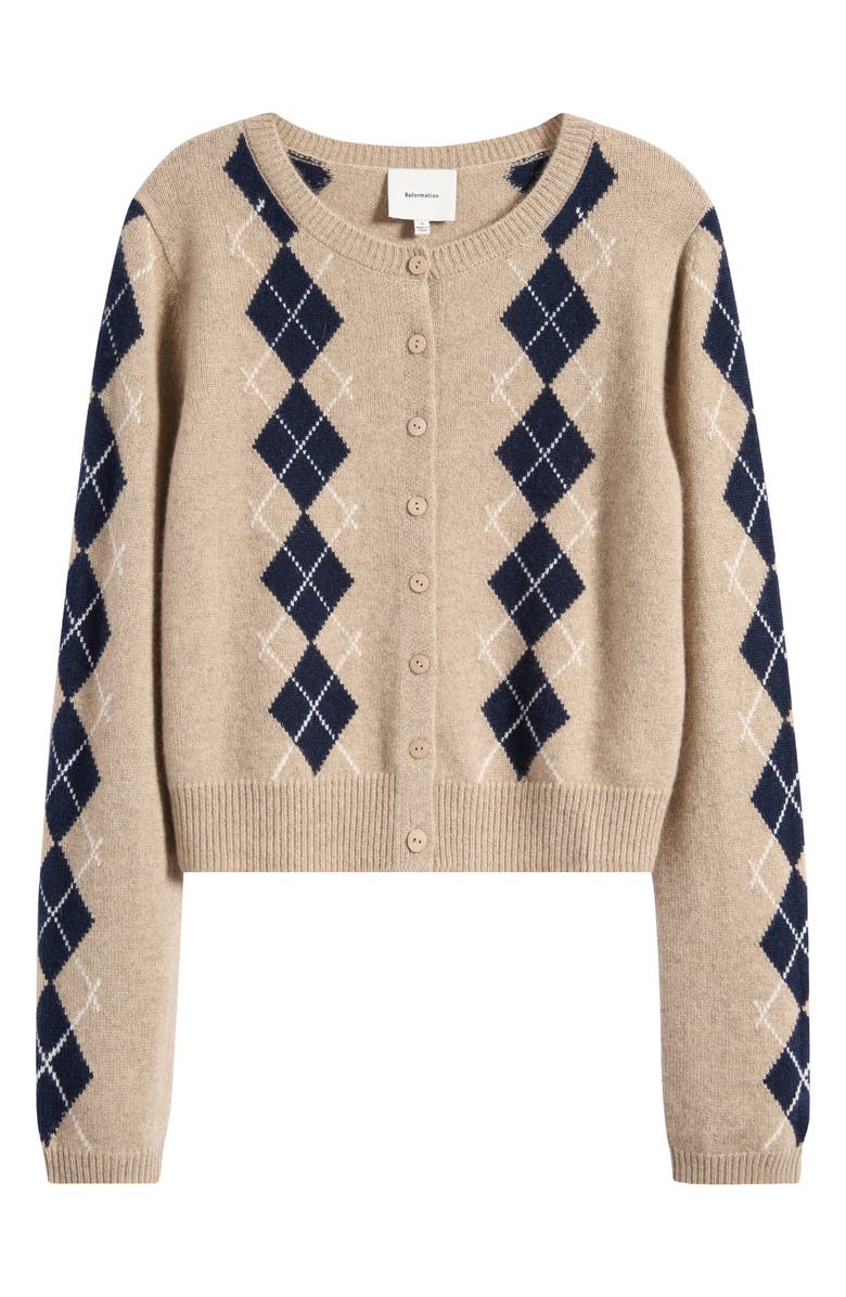 Clara Cashmere &amp;amp; Wool Crew Cardigan