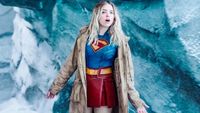Milly Alcock as Kara Zor-El aka Supergirl in "Superman" (2025).