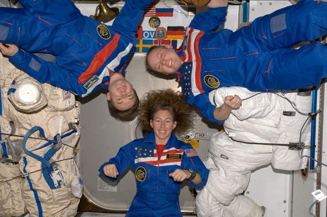 Station Astronauts Take Shelter from Space Debris