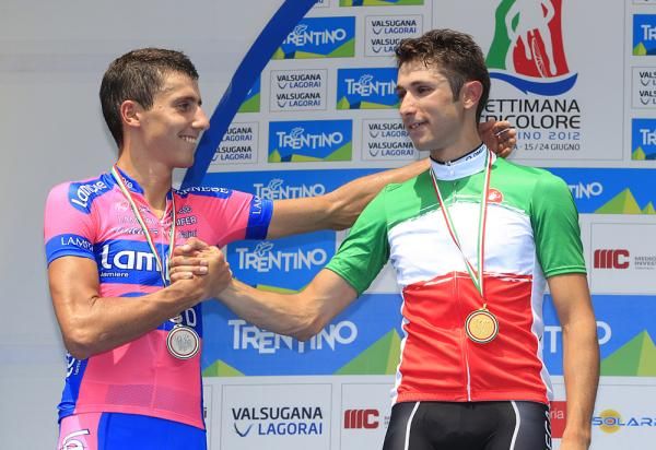 Marori congratulates Cataldo on his win