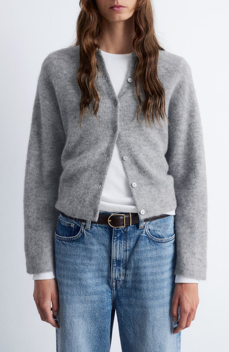 Alpaca &amp;amp; Wool Blend Cardigan